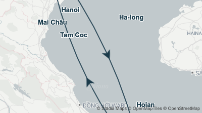 Mapa: Viaje a Vietnam en 10 días: norte, Halong y Mai Chau