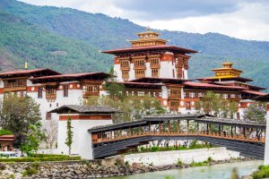 Bután: Pungthang Dewa Chhenbi Phodrang, el histórico dzong de Punakha