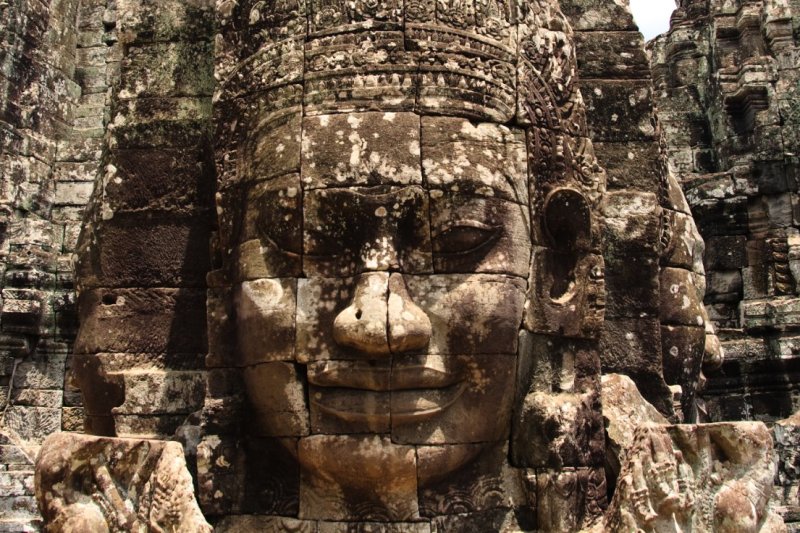 Camboya: arte jemer en el templo Bayon