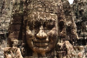 Camboya: arte jemer en el templo Bayon