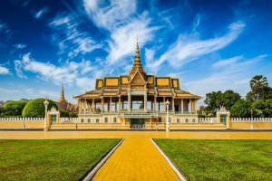 Camboya: el complejo del Palacio Real de Phnom Penh