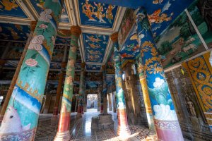 Camboya: la pagoda Nokor Bachey en Kampong Cham