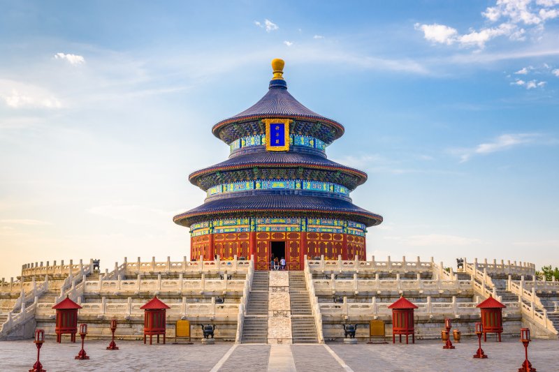 China: Templo del Cielo en Pekín