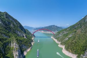 China: garganta del río Yangtsé