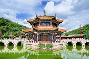 China: templo Yuantong en Kunming