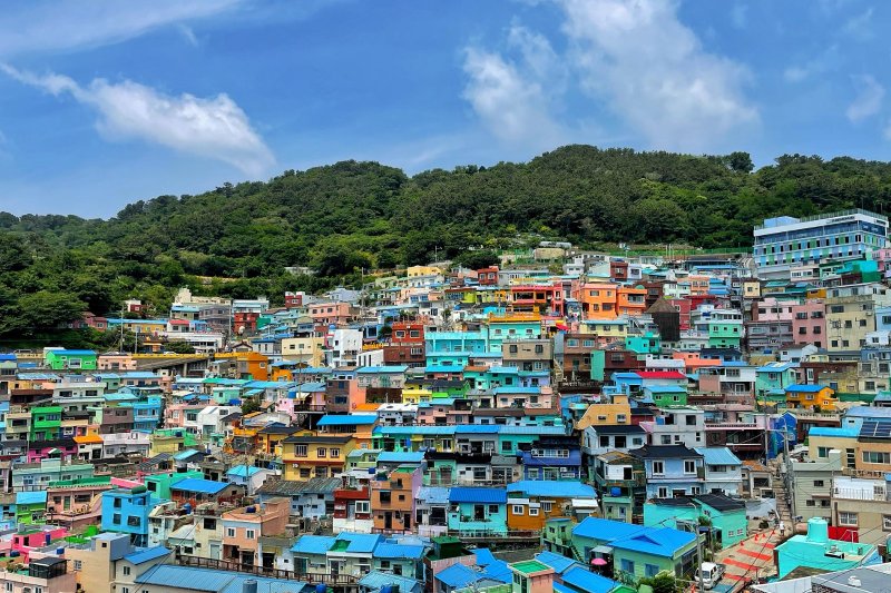 Corea del Sur: Barrio de Gamcheon, Busan, Corea del Sur