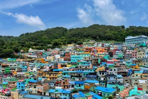 Corea del Sur: Barrio de Gamcheon, Busan, Corea del Sur