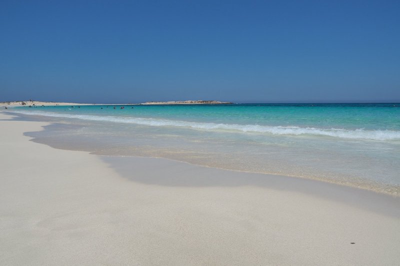 Egipto: playas de aguas turquesas en Marsa Matruh