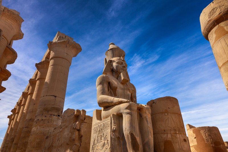 Egipto: templo de Karnak en Luxor