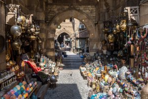 Egipto: ambiente oriental en el bazar Khan el-Khalili