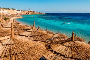 Egipto: costa del mar Rojo en Sharm el-Sheij, Sinaí