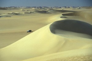 Egipto: paisajes del desierto del Sahara en Siwa