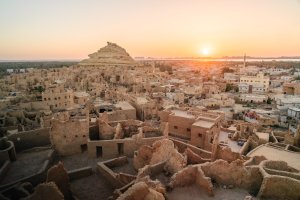 Egipto: la histórica fortaleza Shali en el oasis de Siwa