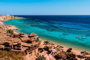 Egipto: costa del mar Rojo en Sharm el-Sheij, Sinaí