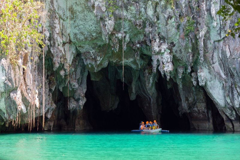 Filipinas: paseo en barco por el río subterráneo de Puerto Princesa