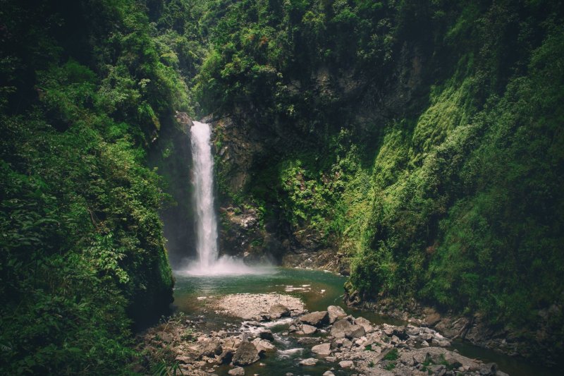 Filipinas: cascada de Tappiya en Batad