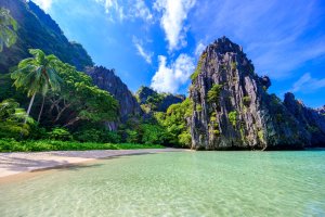 Filipinas: Hidden Beach en la isla Matinloc, El Nido