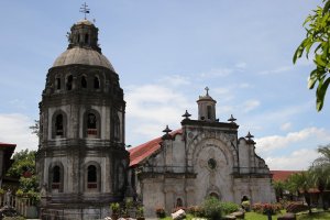 Filipinas: iglesia de San Guillermo en Bacolor, Pampanga