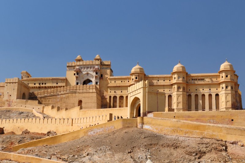 India: el majestuoso fuerte Amber en las afueras de Jaipur