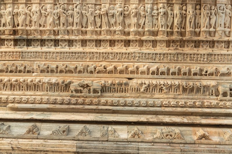 India: el templo Jagdish, histórico santuario hindú de Udaipur