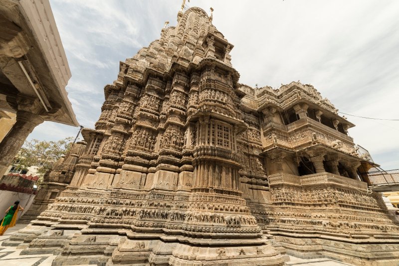 India: el templo Jagdish en Udaipur, Rajastán