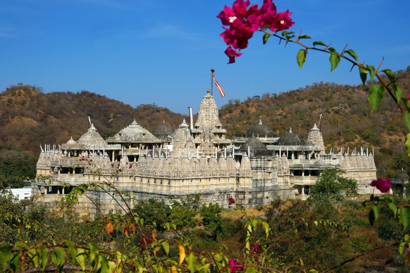 India: templo jainista de Ranakpur en Rajastán
