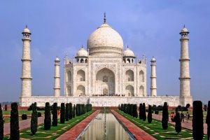 India: Taj Mahal en Agra, Uttar Pradesh