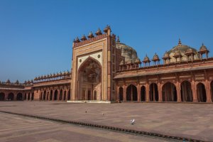 India: mezquita Jama Masjid de Fatehpur Sikri, Uttar Pradesh
