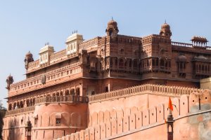 India: arquitectura majestuosa del fuerte de Junagarh en Bikaner