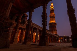 India: Qutub Minar, el alminar Patrimonio de la Humanidad en Nueva Delhi