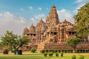 India: templos de Khajuraho en Madhya Pradesh