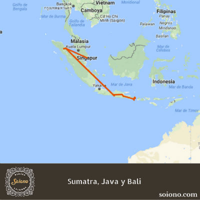 Sumatra, Java y Bali