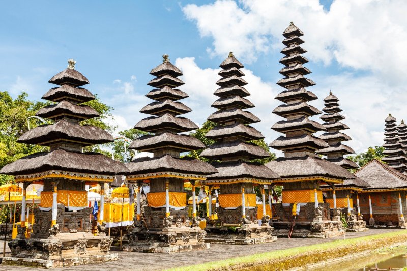 Indonesia: el templo hindú Pura Taman Ayun en Bali