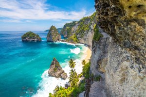 Indonesia: Diamond Beach, la espectacular playa de Nusa Penida