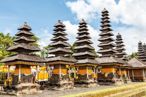 Indonesia: el templo hindú Pura Taman Ayun en Bali