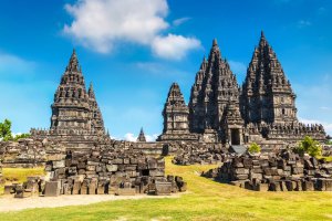 Indonesia: templo de Prambanan en Yogyakarta