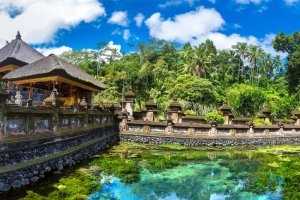 Indonesia: templo Pura Tirta Empul en Bali