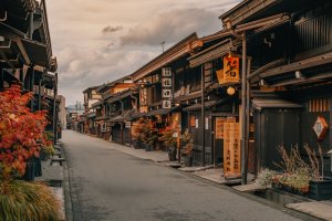 Japón: calle Sanmachi Suji en Takayama