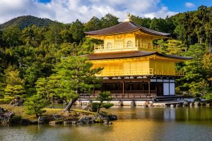 Japón: el templo dorado Kinkaku-ji en Kioto