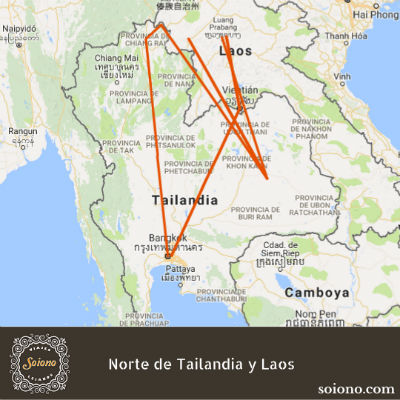 Norte de Tailandia y Laos