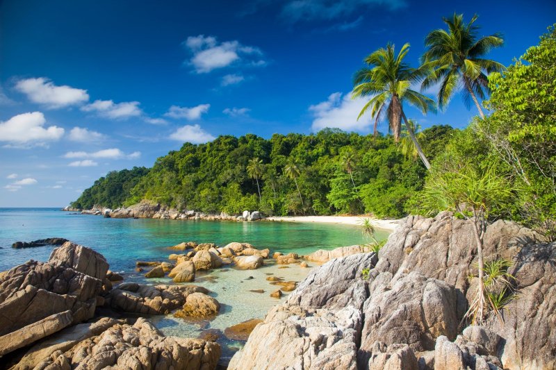 Malasia: paisaje tropical en Pulau Perhentian