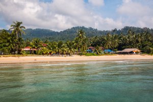 Malasia: playa de Juara en la isla Tioman