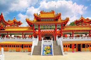 Malasia: templo Thean Hou en Kuala Lumpur