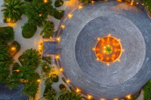 Maldivas: restaurante principal de Meeru Maldives
