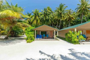 Maldivas: villa interior de Meeru Maldives