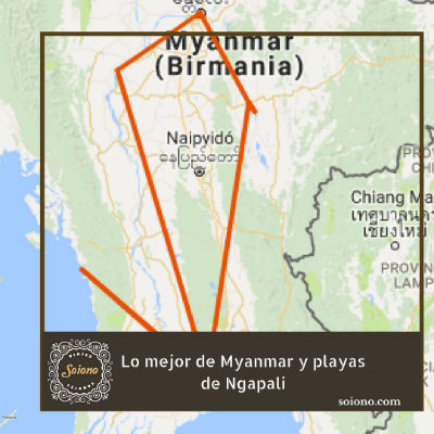 Lo mejor de Myanmar y playas de Ngapali 