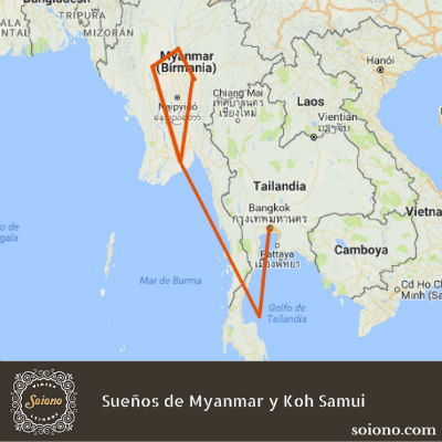 Sueños de Myanmar y Koh Samui