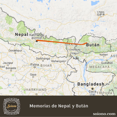 Memorias de Nepal y Bután