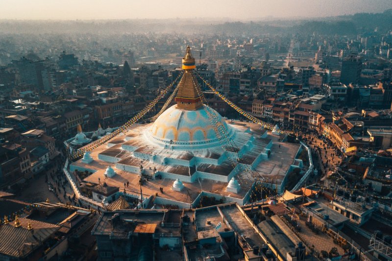 Nepal: la estupa de Boudhanath, uno de los grandes santuarios budistas del mundo