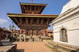 Nepal: templo hindú de Changu Narayan en el valle de Katmandú